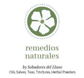 REMEDIOS NATURALES BY SOBADORES DEL LLANO, LLC OILS, SALVES, TEAS, TINCTURES, HERBAL POWDERS logo