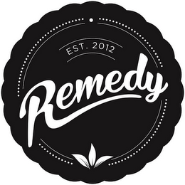 REMEDY EST. 2012 logo