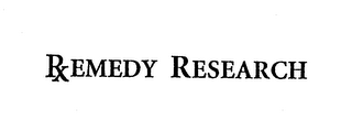 REMEDY RESEARCH logo