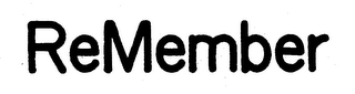 REMEMBER logo