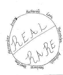 REMEMBER EVERY AUTHENTIC LOVE RECOGNIZE AUTHENTIC REALNESS EVERYTIME REAL RARE logo