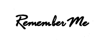 REMEMBER ME logo