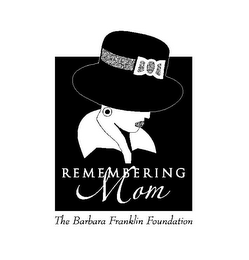 REMEMBERING MOM THE BARBARA FRANKLIN FOUNDATION logo