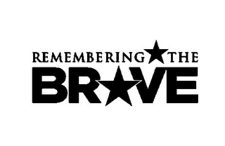 REMEMBERING THE BRVE logo