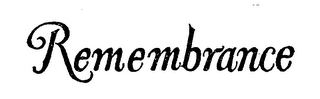 REMEMBRANCE logo