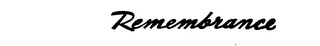 REMEMBRANCE logo