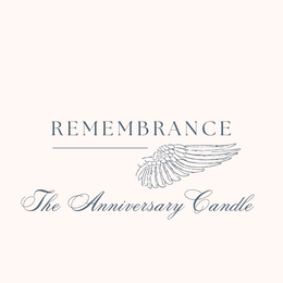 REMEMBRANCE THE ANNIVERSARY CANDLE logo