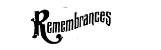 REMEMBRANCES logo