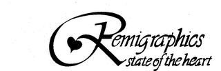 REMIGRAPHICS STATE OF THE HEART logo