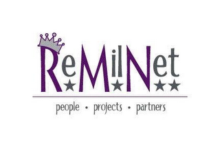 REMILNET PEOPLE· PROJECTS· PARTNERS logo