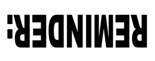 REMINDER: logo