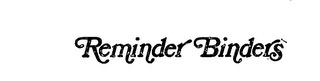 REMINDER BINDERS logo