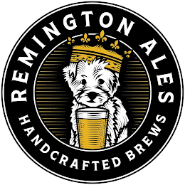 REMINGTON ALES HANDCRAFTED BREWS logo