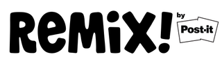 REMIX! BY POST-IT AND DESIGN logo