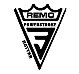 REMO POWERSTROKE 3 BATTER logo