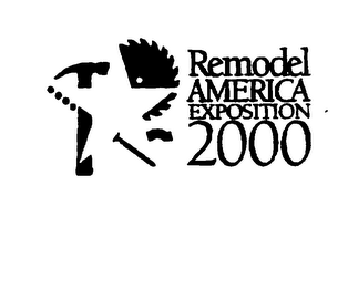 REMODEL AMERICA EXPOSITION 2000 logo