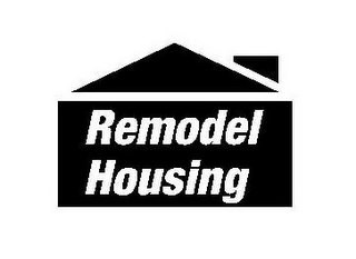 REMODEL HOUSING logo