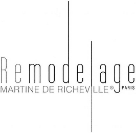 REMODELAGE MARTINE DE RICHEVILLE PARIS logo