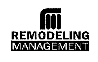 REMODELING MANAGEMENT logo