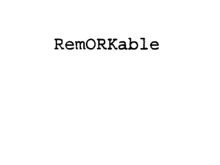 REMORKABLE logo