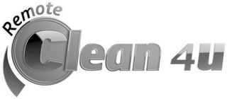 REMOTE CLEAN 4U logo
