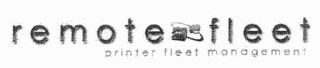 REMOTE FLEET PRINTER FLEET MANAGEMENT logo