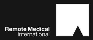 REMOTE MEDICAL INTERNATIONAL logo