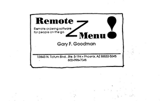 REMOTE MENU logo