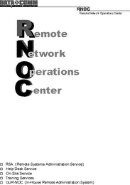 REMOTE NETWORK OPERATIONS CENTER logo