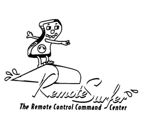 REMOTE SURFER THE REMOTE CONTROL COMMAND CENTER logo