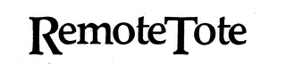 REMOTE TOTE logo