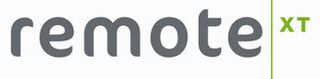 REMOTE | XT logo