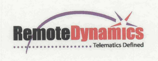 REMOTEDYNAMICS TELEMATICS DEFINED logo