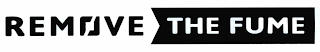 REMOVE THE FUME logo
