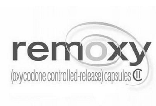 REMOXY (OXYCODONE CONTROLLED-RELEASE) CAPSULES C logo