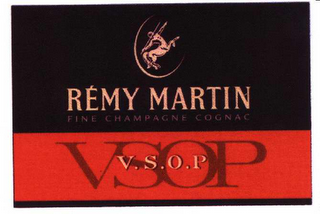 REMY MARTIN FINE CHAMPAGNE COGNAC VSOP V.S.O.P logo
