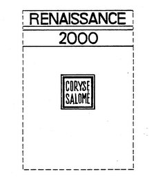 RENAISSANCE 2000 CORYSE SALOME logo