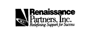 RENAISSANCE PARTNERS, INC. REDEFINING SUPPORT FOR SUCCESS logo
