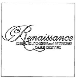 RENAISSANCE REHABILITATION AND NURSING CARE CENTER logo