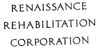 RENAISSANCE REHABILITATION CORPORATION logo