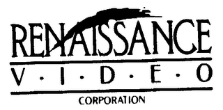 RENAISSANCE V-I-D-E-O CORPORATION logo