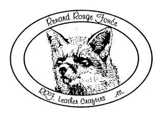 RENARD ROUGE FONCE RRF. LEATHER CRAFTERS ATL logo