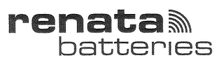 RENATA BATTERIES logo