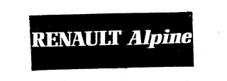 RENAULT ALPINE logo