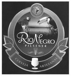 RENDA REVERTIDA RIO NEGRO PILSENER CERVEJA ARTESANAL logo