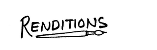 RENDITIONS logo