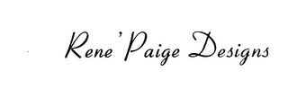 RENE PAIGE DESIGNS logo