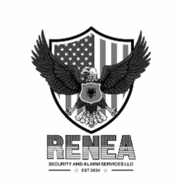 RENEA SECURITY AND ALARM SERVICES LLC EST 2024 logo
