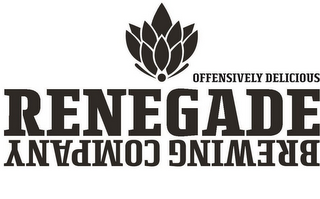 RENEGADE BREWING COMPANY OFFENSIVELY DELICIOUS logo