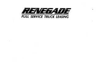 RENEGADE FULL SERVICE TRUCK LEASING logo
